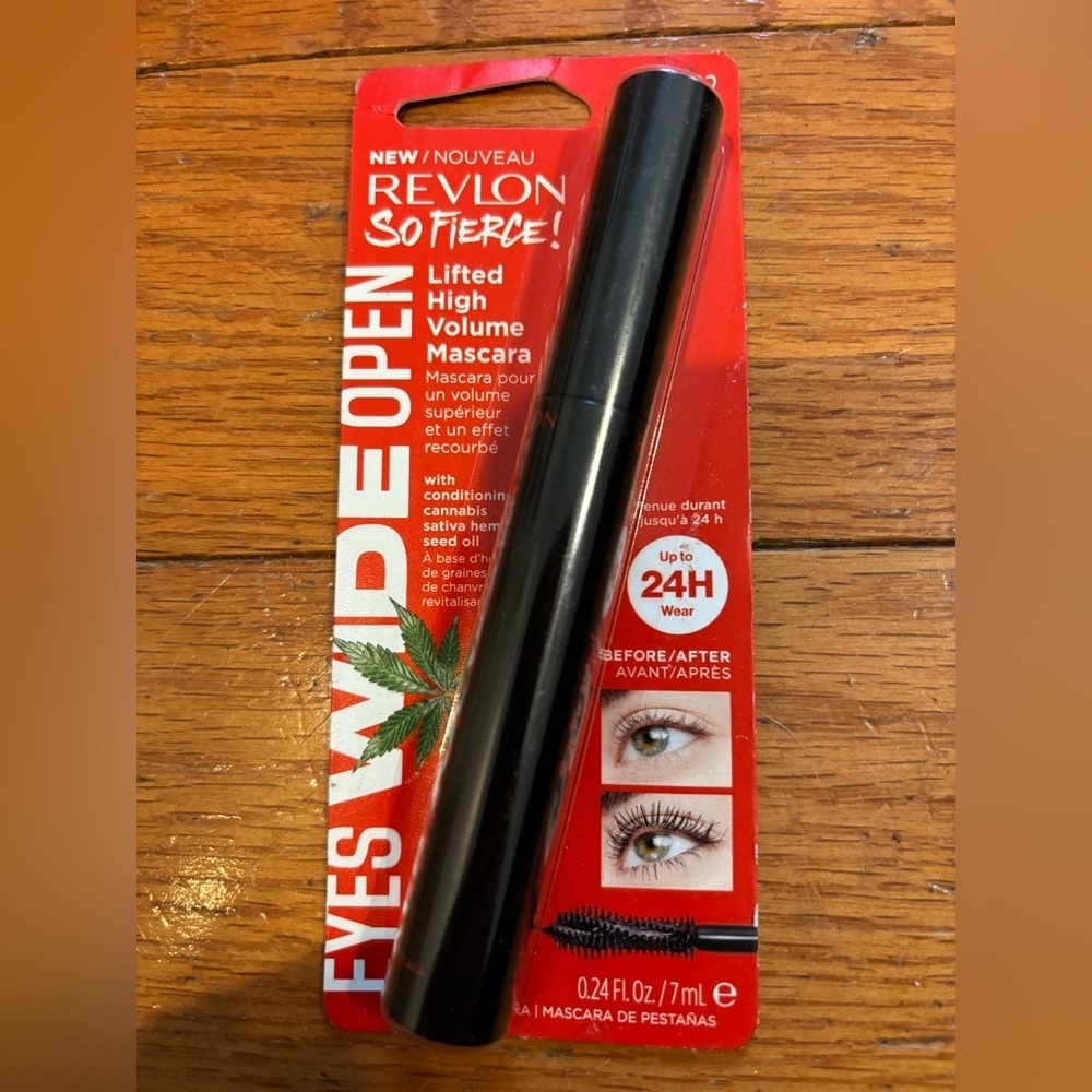 Revlon 24h So Fierce Eyes Wide Open Waterproof Mascara #102 black
